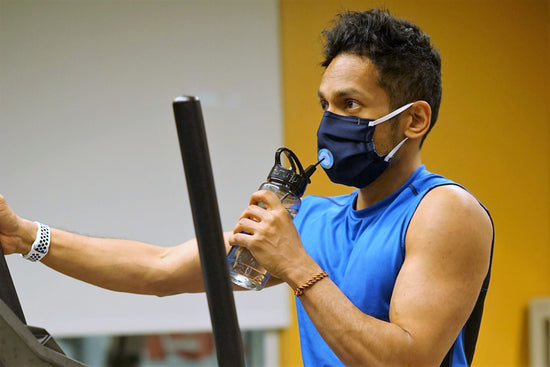 SIP Airtight Drinking Valve:  Safely hydrate at the gym without removing your mask 