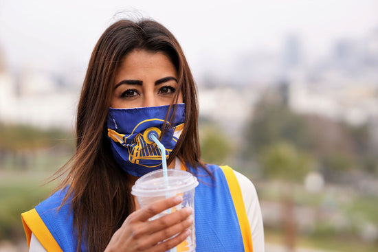 SIP Airtight Drinking Valve:  Safely drink at games and concerts without removing your mask 